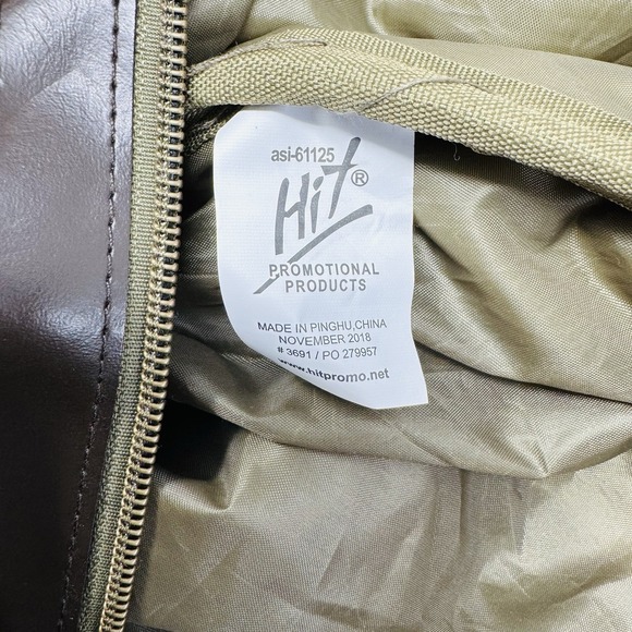 Tellus Weekender‎ Duffle And Gym Bag Sports Olive Brown Shoulder Strap - Picture 11 of 12
